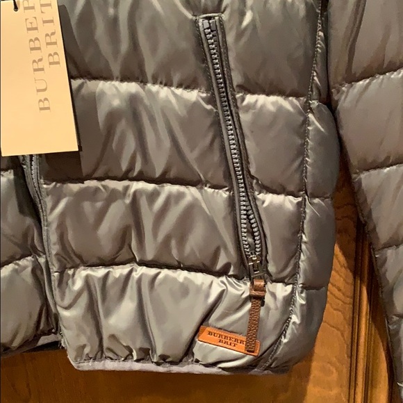 NWT Men’s Burberry Puffer Jacket Sz M